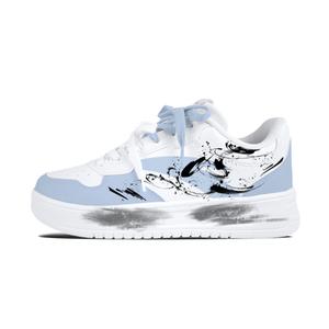 Расслабленные нескользящие устойчивые к истиранию низкие кроссовки для скейтбординга unisex ANTA, светло-голубой