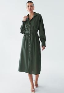 Платье BWLDR LOLA MIDI, Dark Olive/Green