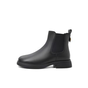 COMELY Женские черно-коричневые ботинки до щиколотки, цвет Black