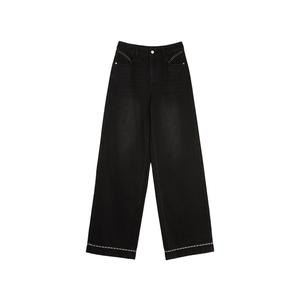 ELLE Джинсы женские Black Moderate Straight Fit