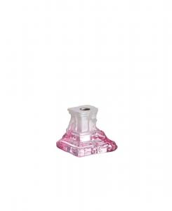 Подсвечники Rocky Baroque Spicy, маленькие Kosta Boda, розовый