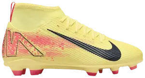 Кроссовки Kylian Mbappé x Nike Jr. Mercurial Superfly 10 GS, желтый