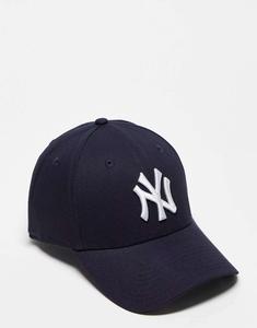 Темно-синяя регулируемая кепка унисекс New Era MLB 9forty NY Yankees