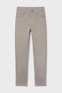 Детские облегающие базовые брюки Mayoral, серый