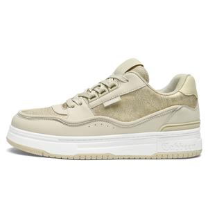 Низкие мужские кроссовки для скейтбординга цвета экрю Cabbeen, Ecru