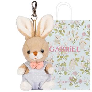 Тематические лечебные портативные плюшевые куклы-подвески в виде кроликов высотой 10 см GABRIEL