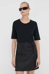 Льняная футболка Day Birger et Mikkelsen, черный