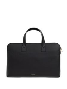 Полосатая сумка для ноутбука Paul Smith, черный