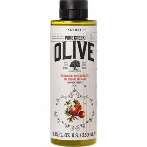 Увлажняющий гель для душа «Оливковый гранат» с оливковым маслом первого холодного отжима 250 мл, Korres