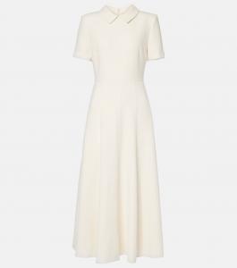 Платье миди Cady Roland Mouret, кремовый