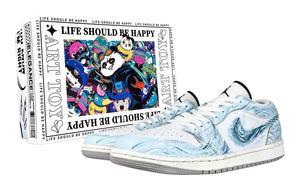 Jordan Эйр 1 Фэйриленд, Азур Скай Файрфлай устойчивые к истиранию низкие винтажные баскетбольные кроссовки унисекс синий белый - синий белый, цвет Blue White