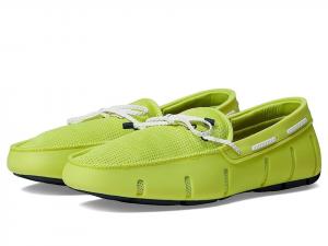 Мужские лоферы SWIMS Braided Lace Loafer Citron зеленый Slip-On Comfort Shoes GAL93 Swims, зеленый