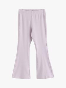 Детские облегающие леггинсы с расклешенным низом 2x2 Lindex, Light Dusty Lilac