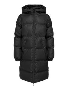 Стеганое пальто черного цвета ONLY