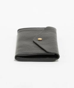 S0089 кошелек-конверт натурального цвета/длинный кошелек United Arrows, цвет Black