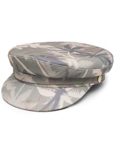 Manokhi кепка с принтом, зеленый