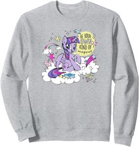 Милая пони: Дружба - это волшебство. Волшебная толстовка с изображением Твайлайт Спаркл My Little Pony, серый
