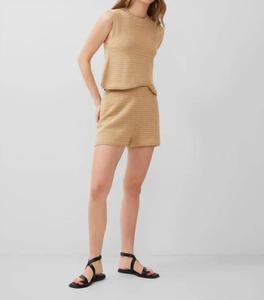 Lumi Mozart шорты крючком в цвете бискотти French Connection, Biscotti