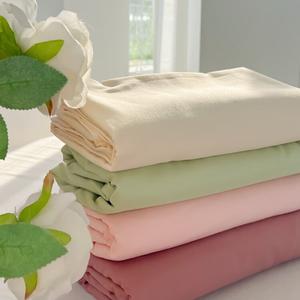 Yalu Простыня 150х230 см из мягкого хлопка, цвет Kaki [Soft Cotton Lotion]