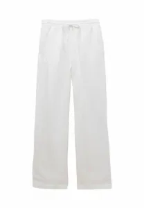 Брюки прямого кроя с широкими штанинами Joules, White