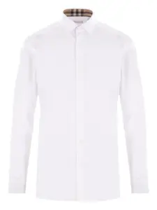 Рубашка Burberry белого цвета