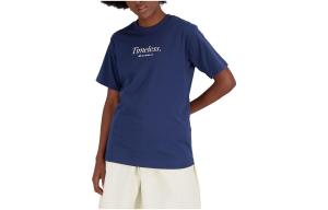 Футболка женская темно-синяя New Balance