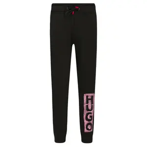 Спортивные брюки стандартного кроя Hugo, черный