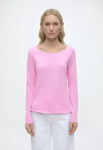 Футболка-Рубашка с длинными рукавами из фактурной ткани Marc O'Polo Denim, Bubblegum Pink