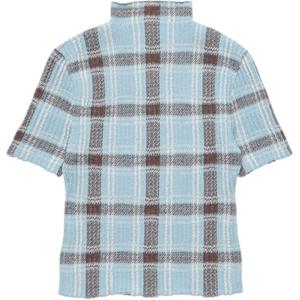 Свитер SS26 для женщин Acne Studios, синий коричневый