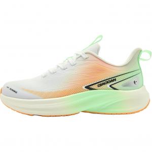 Детские кроссовки унисекс QIAODAN, белый/зеленый