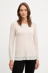 Длинный рукав пижамный United Colors Of Benetton, бежевый