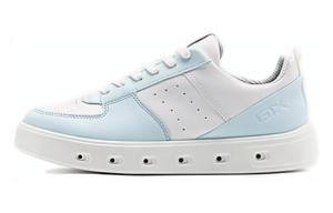 Кроссовки ecco Skateboarding Shoes Women's Low-top White/Blue, белый/синий