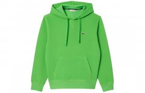 Свитшот женский бордово-зеленый Lacoste