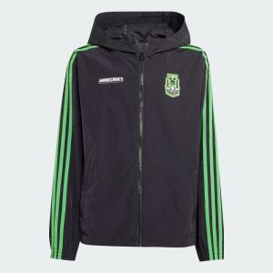 Ветровка Adidas Originals X Minecraft Windbreaker Kids, черный