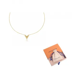 LOUIS VUITTON Кулон Essential V Gold