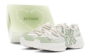 Кроссовки MLB Big Ball Chunky Chunky Sneakers Unisex Low-top White/Green, зеленый