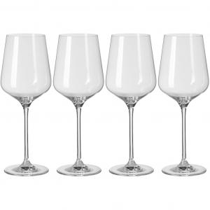 Бокал для вина PREMIO, бокал для красного вина, набор из 4 шт., прозрачный Fink, прозрачный