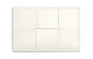 Bottega Veneta Коллекция дорожных аксессуаров Кожаный картхолдер Women's Pink White