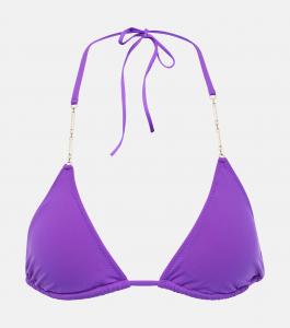 Треугольный бикини-топ Mykonos Melissa Odabash, фиолетовый