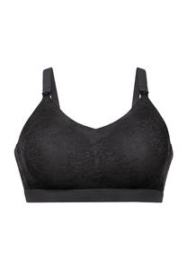 Женский кружевной бюстгальтер для кормления Essentials с цветочным принтом Anita, антарцитовый