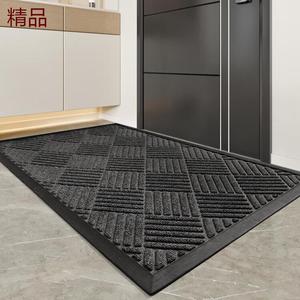 Dajiang Ковер 120х180 см из ПВХ для входной двери, отеля, торгового центра, Lingmeng-Deep Gray, 1 см*1 см, Sweep Sand Dust-Free/No Need