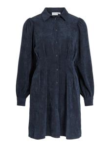 VILA Платье-рубашка 'VICordu' в цвете Navy