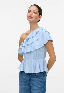 Блуза Vero Moda, светло-голубой