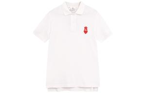 MLB Женская поло Base Logo, цвет ivory white