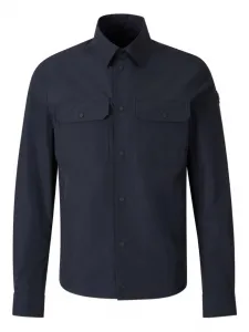 Куртка-рубашка с карманами Moncler, синий
