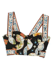 Топ Trip Souvenir top FARM Rio, черный