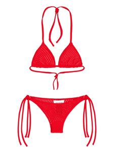 Трикотажное бикини Laneus, красный