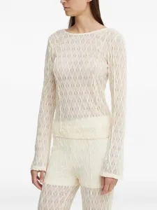 Топ LicaGZ с открытой спиной Gestuz, нейтральный