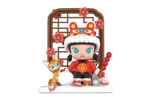 Molly Auspicious Snow Blister Packs 100% 9cm POP MART