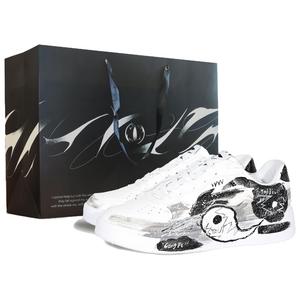 Обувь для скейтбординга на понтонных лодках унисекс с низким верхом LINING, White Black